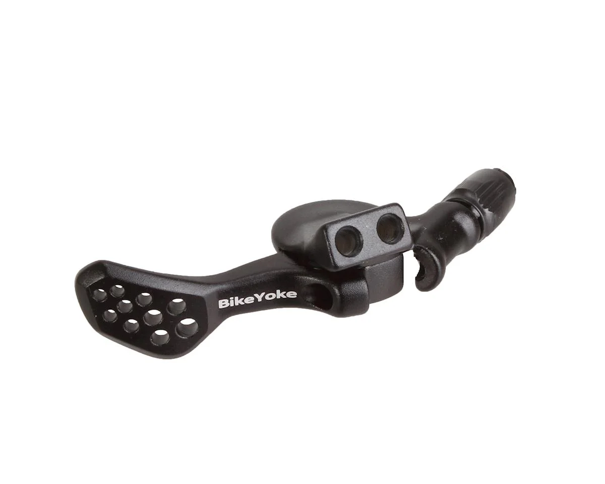 Bike Yoke Triggy 1x Dropper Post Remote  (Black) (Front Feed) (Mount Sold Separately)